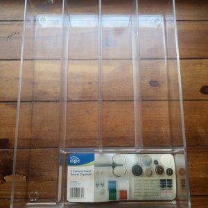 New Home Logic 5 Compartment Drawer Organizer